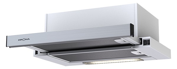 Вытяжка телескопическая KRONA KAMILLA 500 INOX
Вытяжка телескопическая KRONA KAMILLA 500 INOX