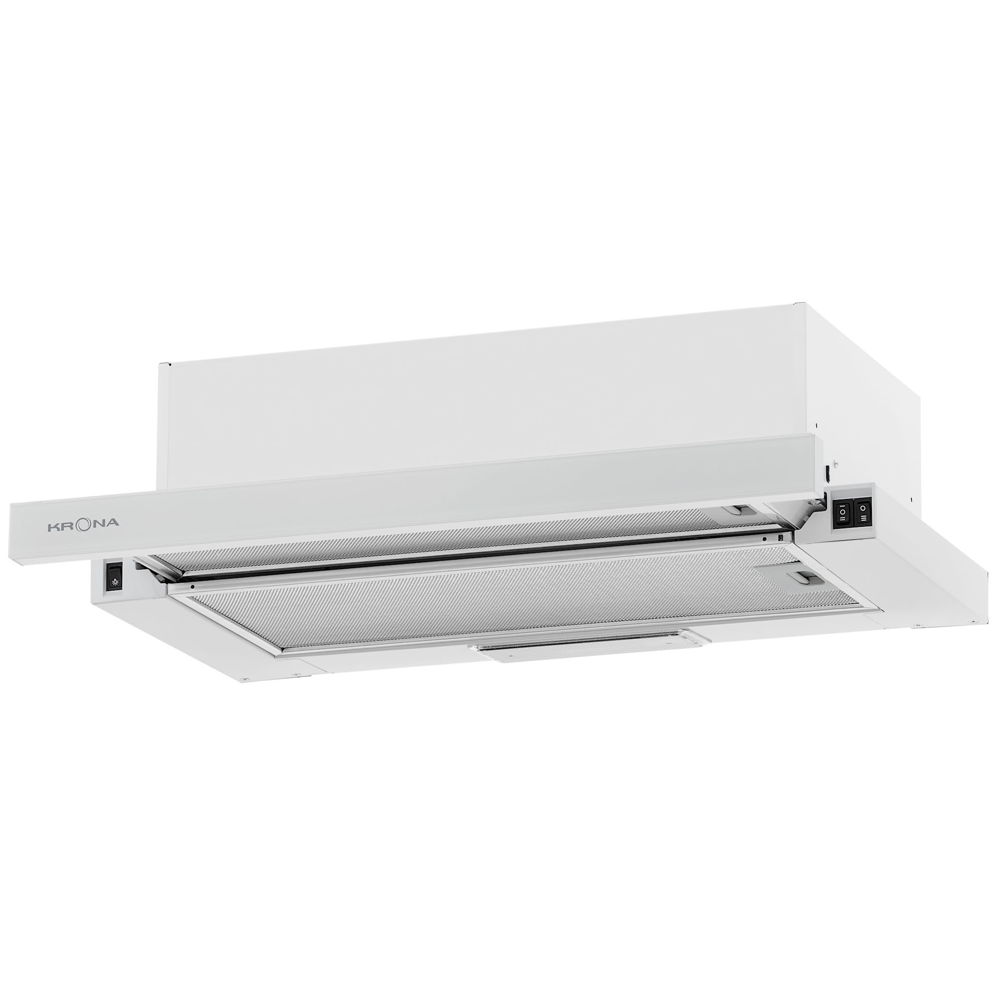 Телескопическая вытяжка KRONA KAMILLA 600 AIR 2W
Телескопическая вытяжка KRONA KAMILLA 600 AIR 2W