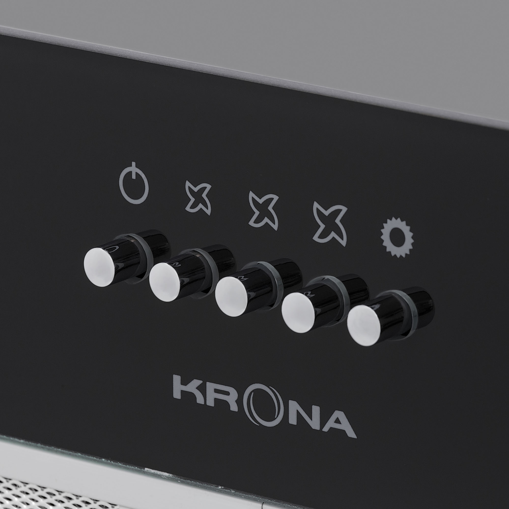 Полновстраиваемая вытяжка KRONA ARVEN 500 BLACK PB⚡ — купить с ...