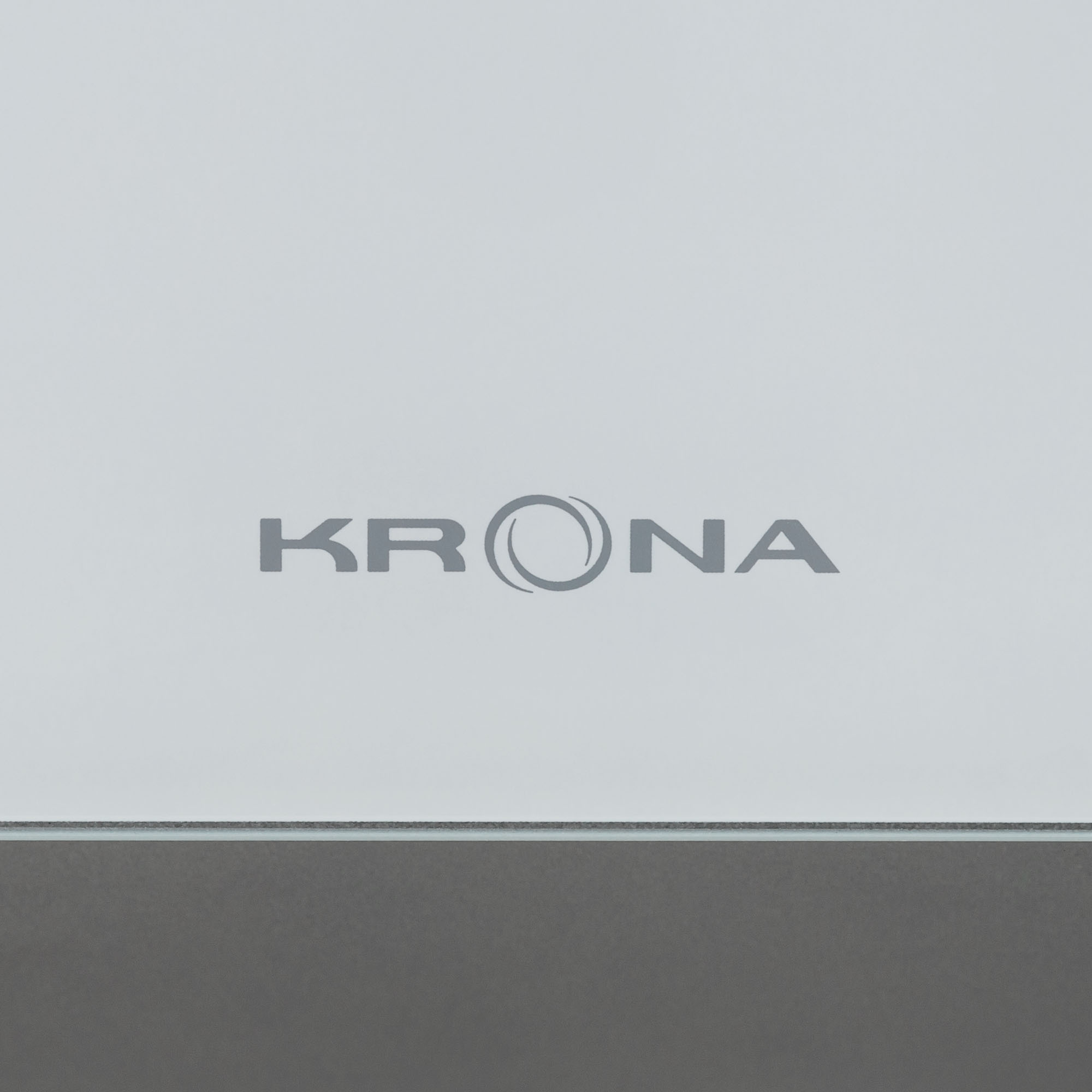 Наклонная вытяжка KRONA Kristen 900 white/inox S⚡ — купить с доставкой ...