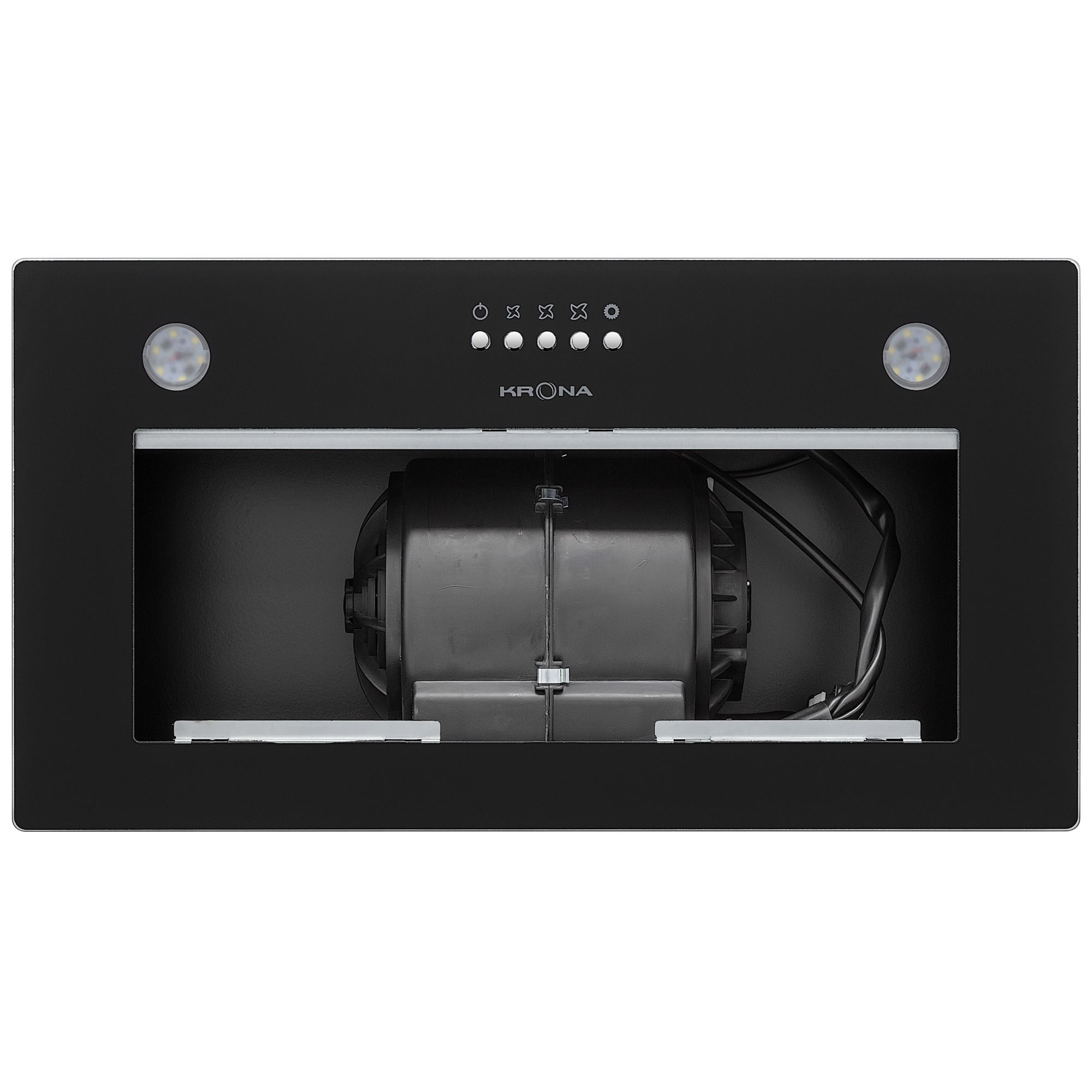 Полновстраиваемая вытяжка KRONA ARVEN 500 BLACK PB V2⚡ — купить с ...