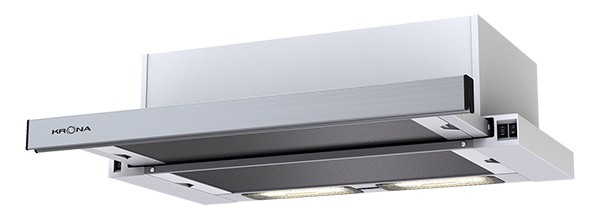 

Вытяжка телескопическая KRONA KAMILLA 600 INOX (1 мотор)