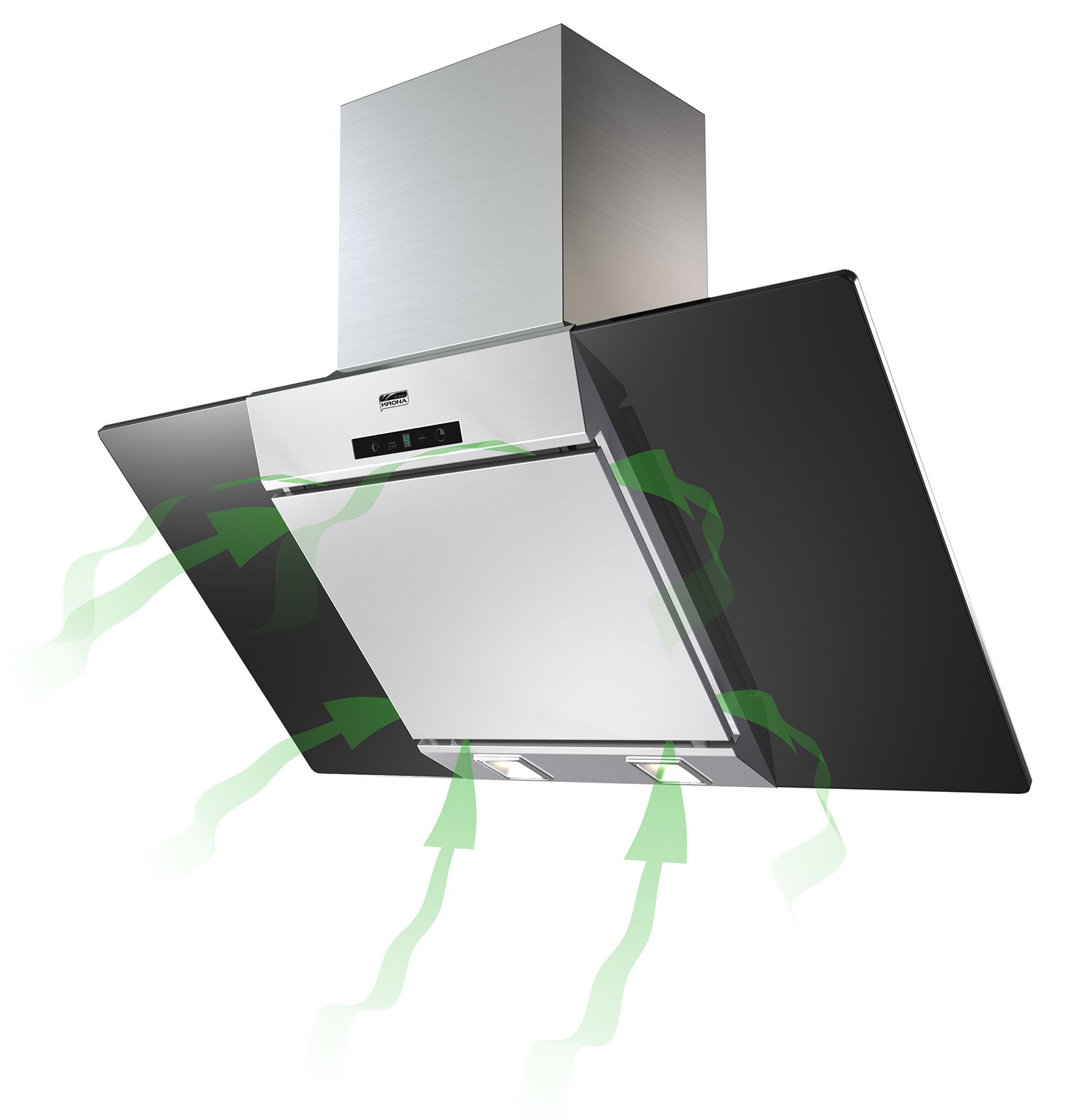 Наклонная вытяжка KRONA SIMONA 900⚡ — купить с доставкой по России в ...