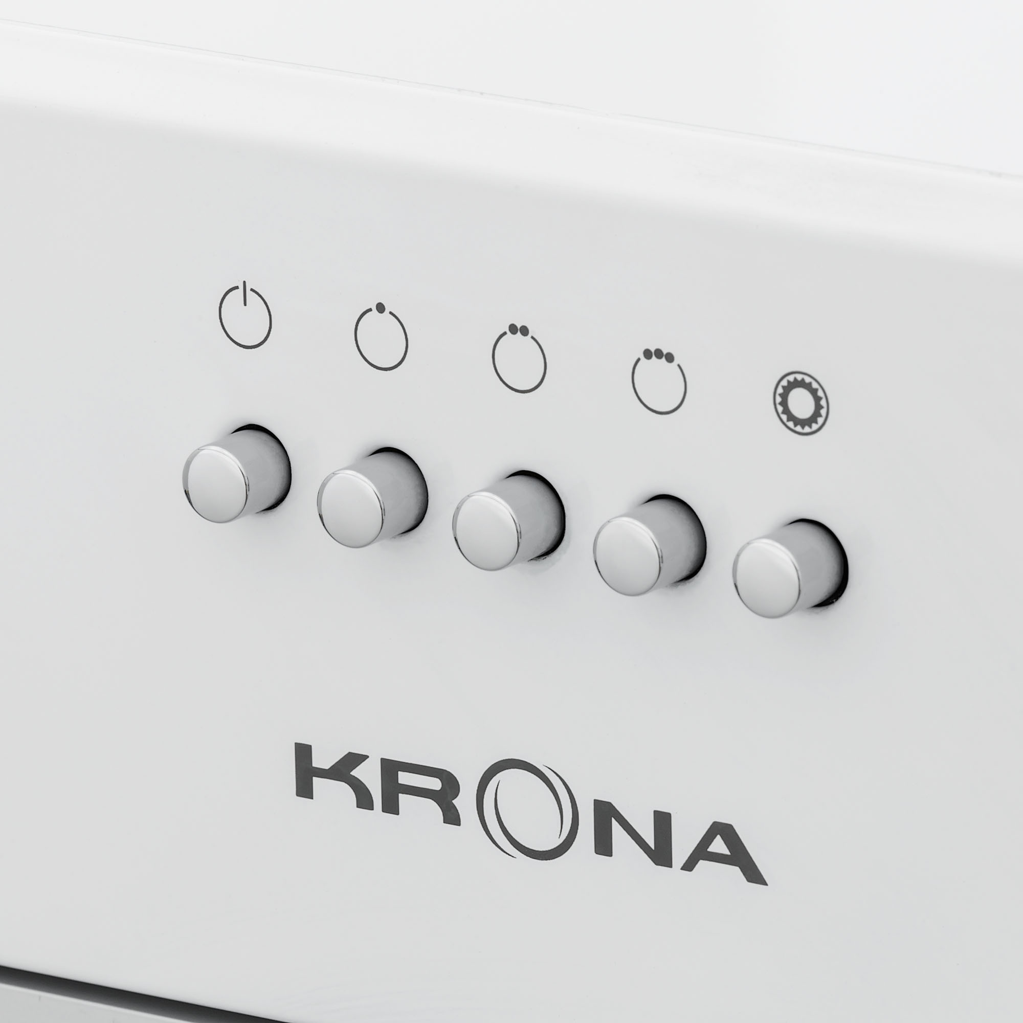 Полновстраиваемая вытяжка KRONA Ameli 900 white PB⚡ — купить с ...