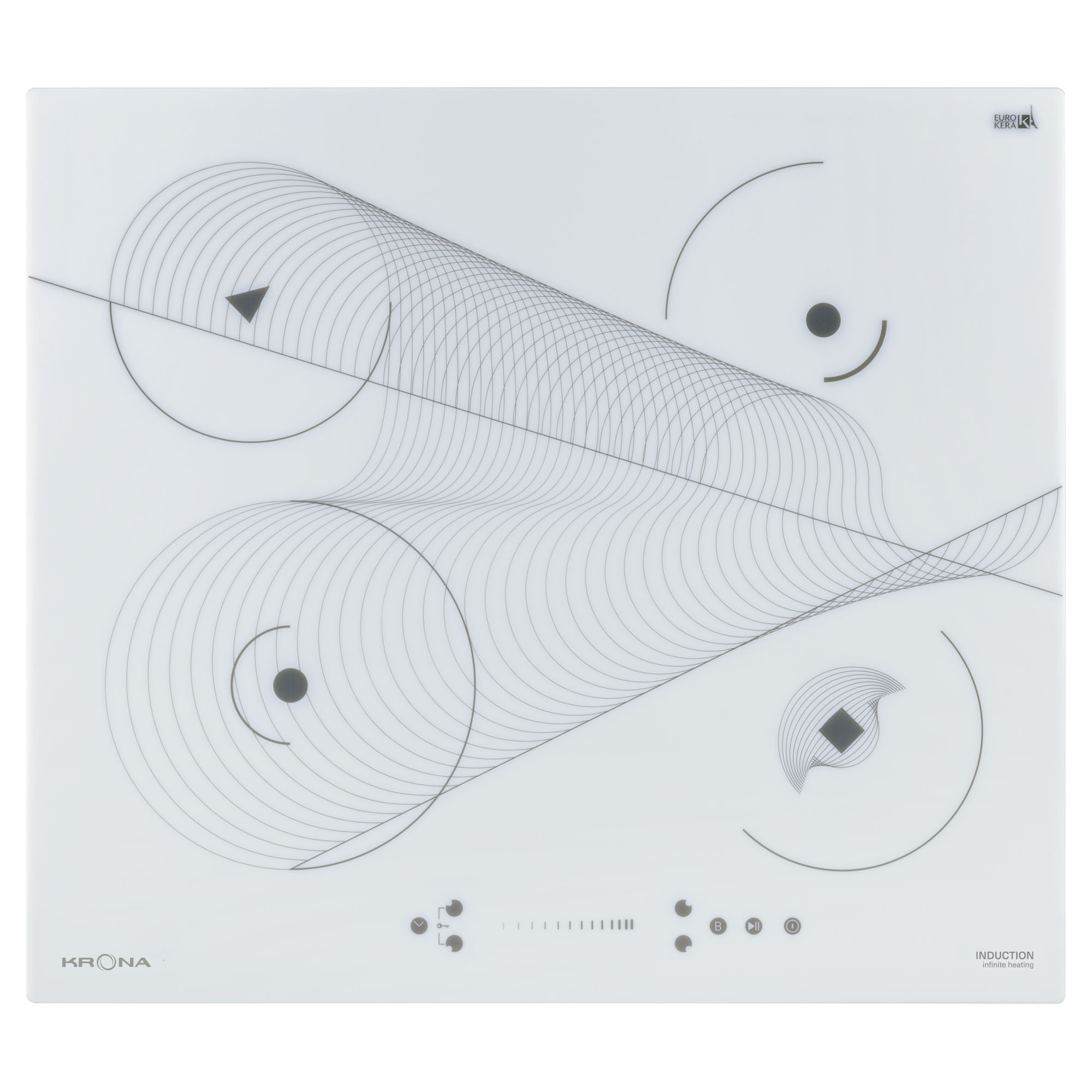Индукционная варочная панель KRONA MERIDIANA 60 WH