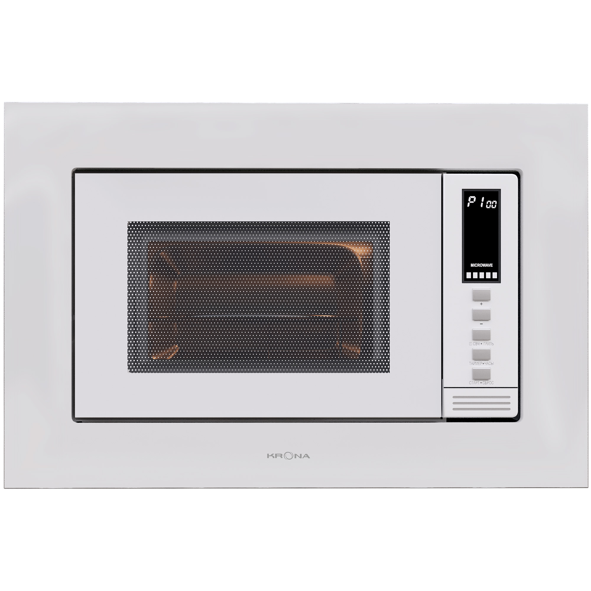Встраиваемая микроволновая печь KRONA LAUNE 60 WH DOTS K⚡ — купить с ...
