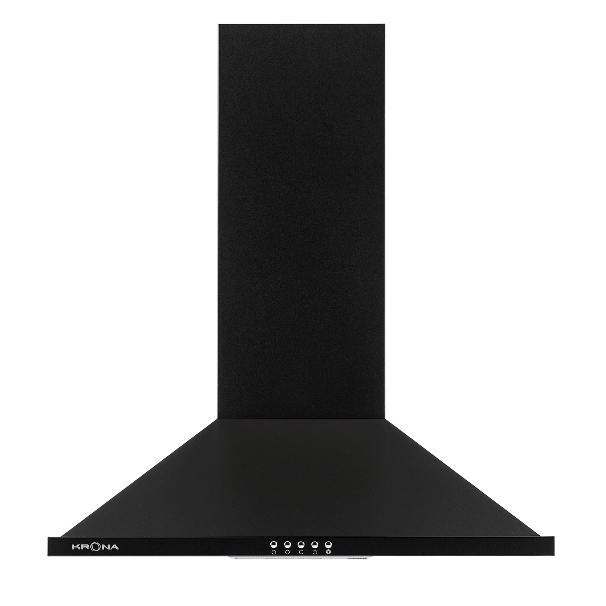Купольная вытяжка KRONA BELLA 600 BLACK push button⚡ — купить с ...