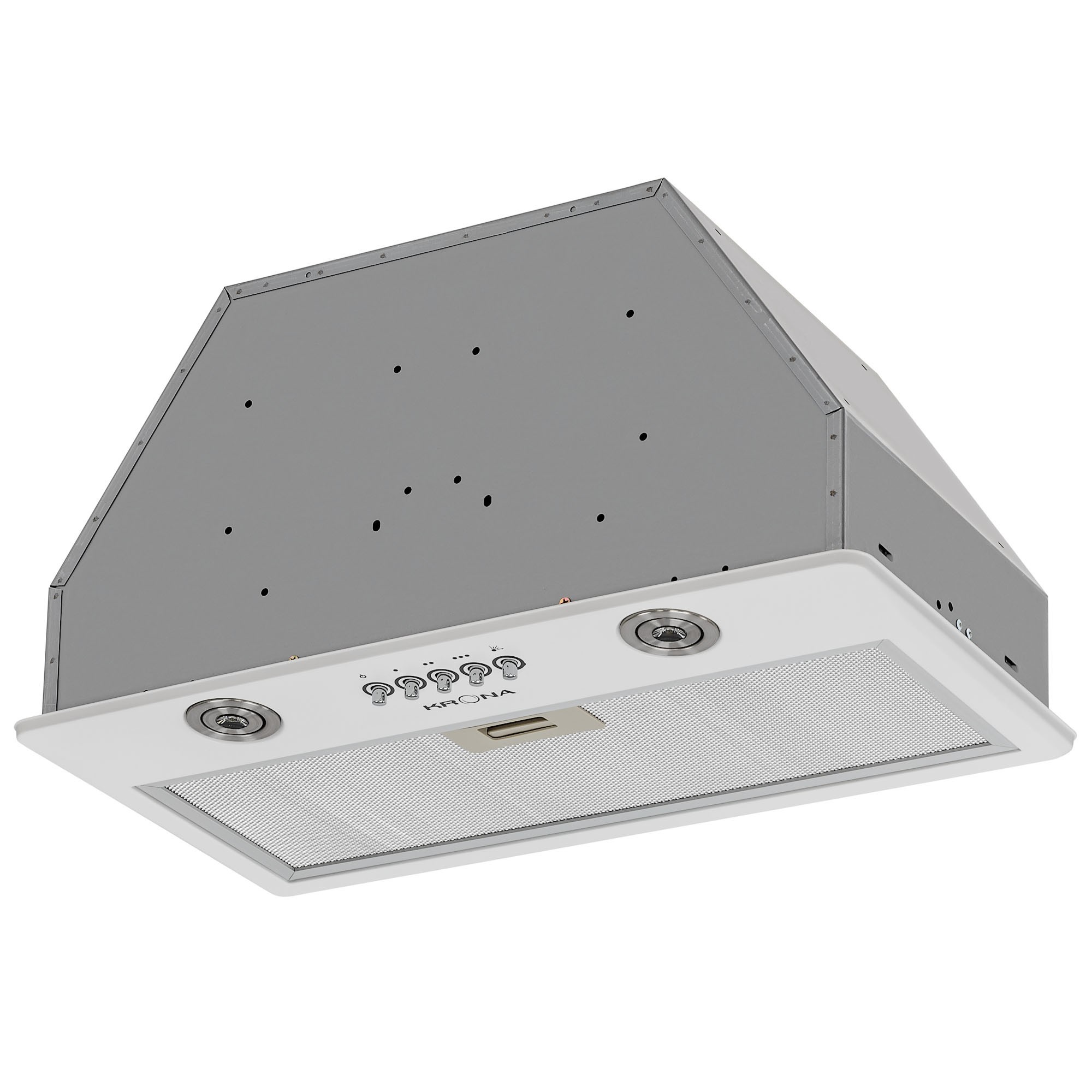 

Полновстраиваемая вытяжка KRONA ALBA 600 inox PB