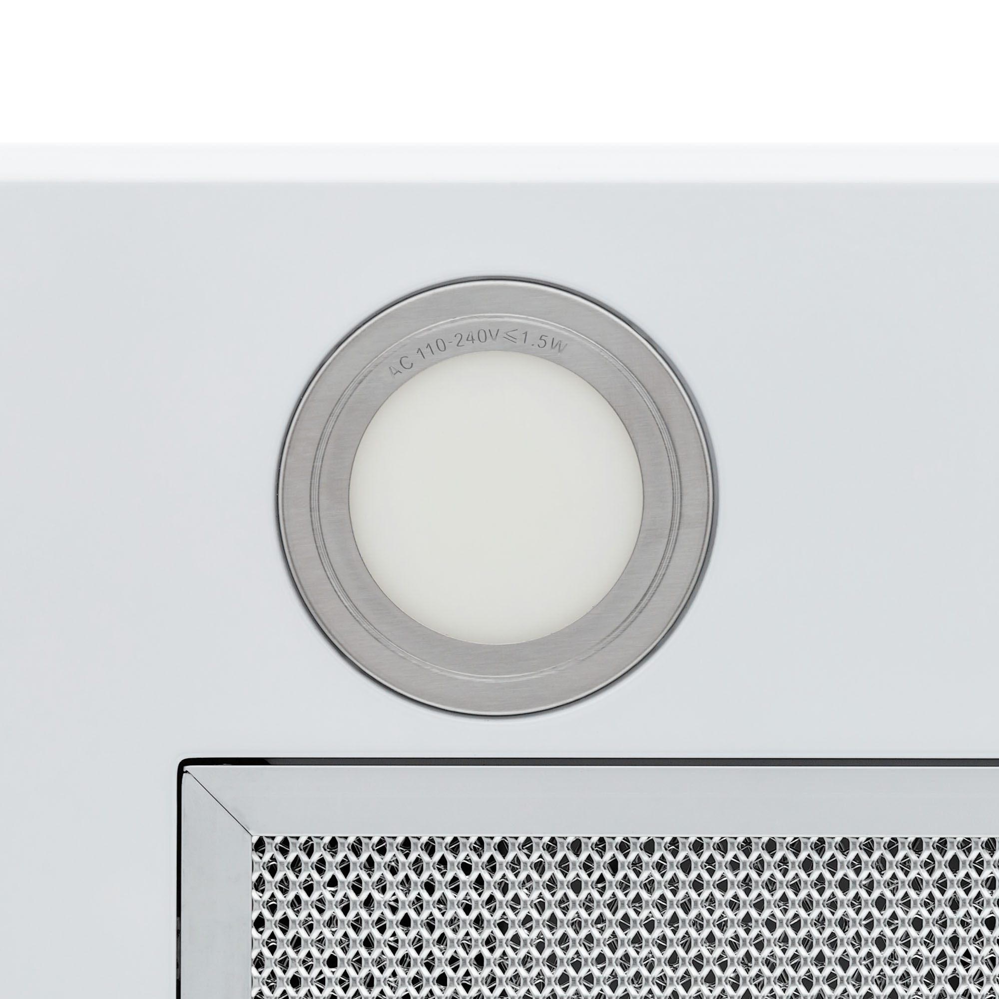 Полновстраиваемая вытяжка KRONA Ameli 600 white S⚡ — купить с доставкой ...