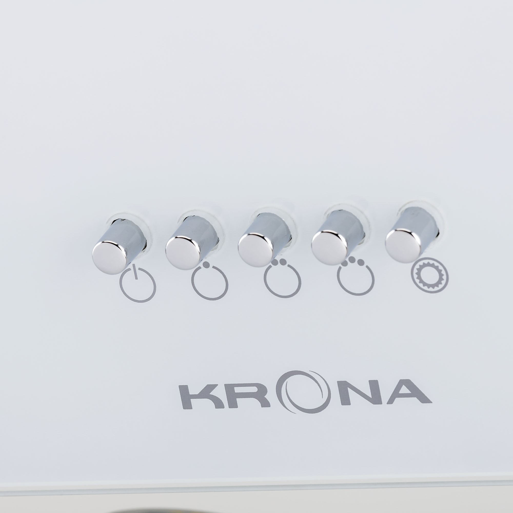 Наклонная вытяжка KRONA GABRIELE 500 white PB⚡ — купить с доставкой по ...