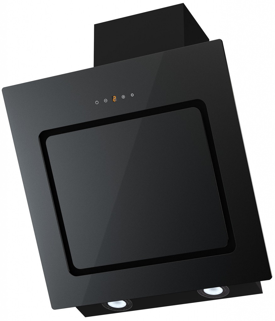 

Наклонная вытяжка KIRSA 600 black/black glass sensor