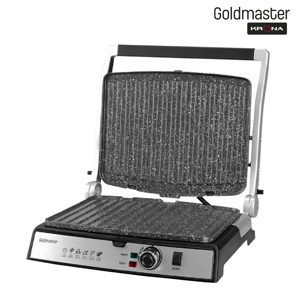 Контактный гриль Goldmaster KRONA Tostmix Black 2-in-1⚡ — купить с  доставкой по России в интернет-магазине Krona