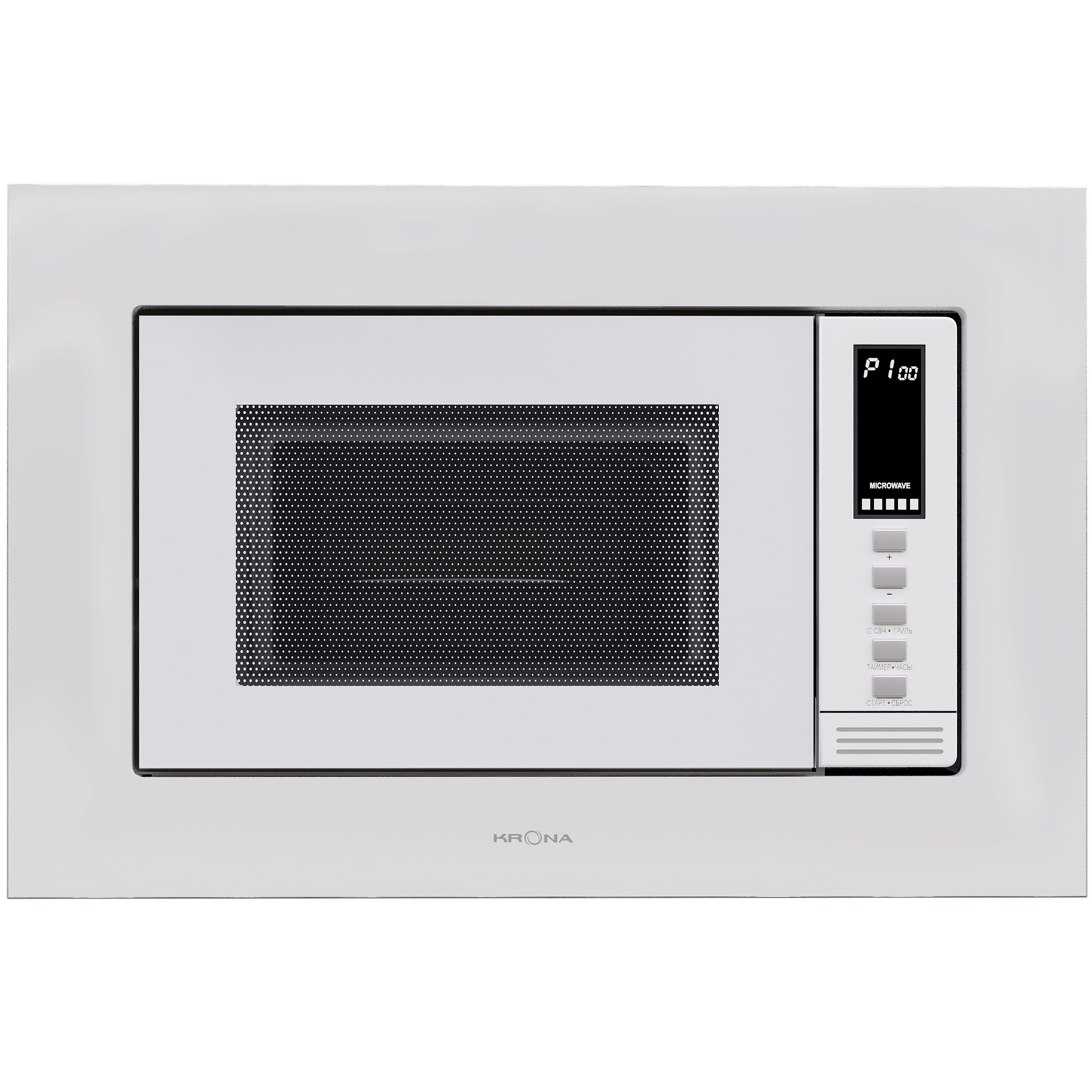 Встраиваемая микроволновая печь KRONA LAUNE 60 WH DOTS K - купить с ...