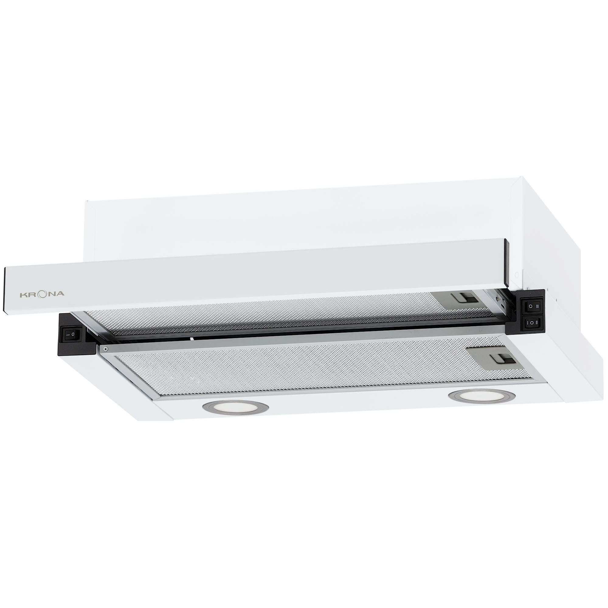 Вытяжка телескопическая KRONA KAMILLA T 500 WHITE⚡ — купить с доставкой ...