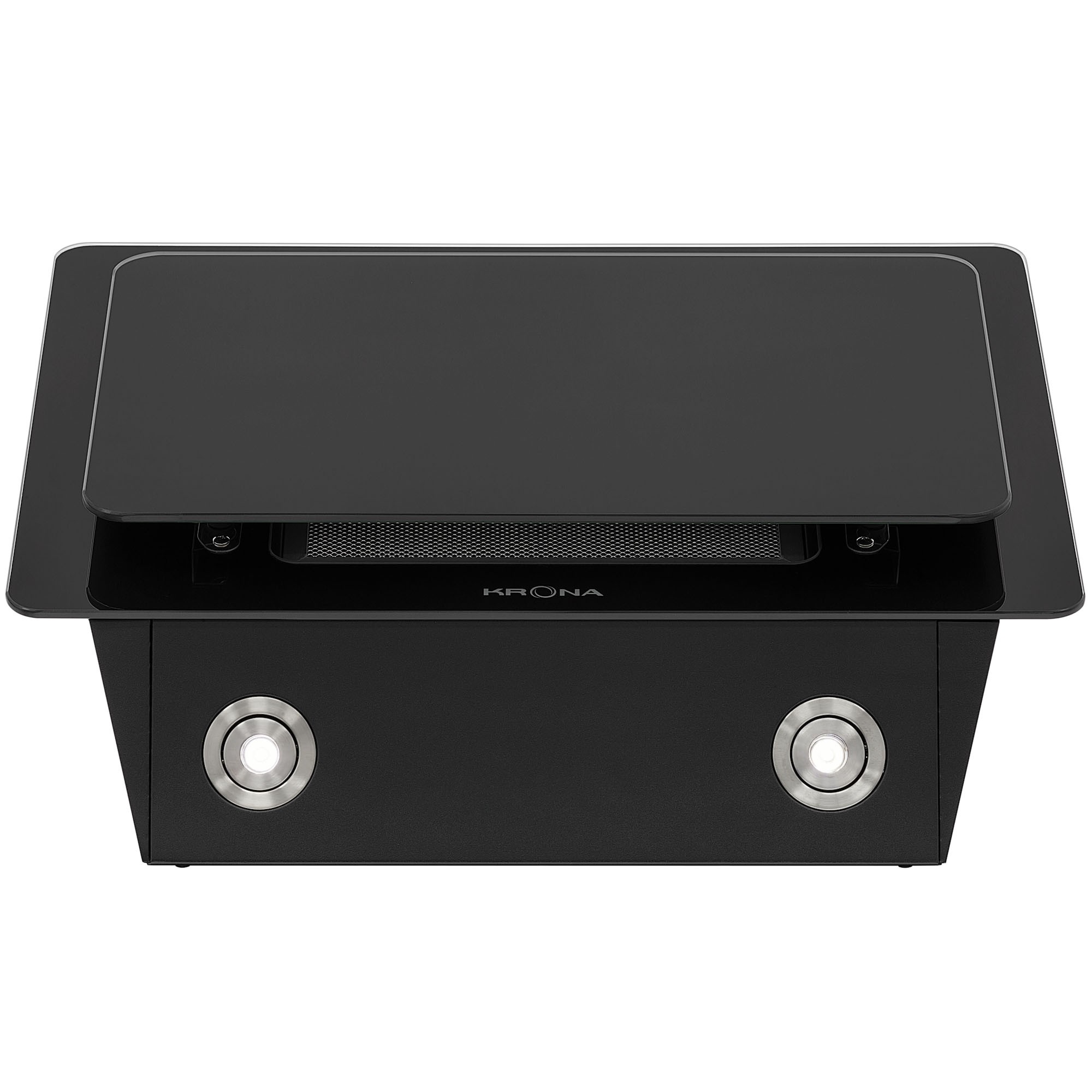 Наклонная вытяжка KRONA Liva 600 black PB⚡ — купить с доставкой по ...