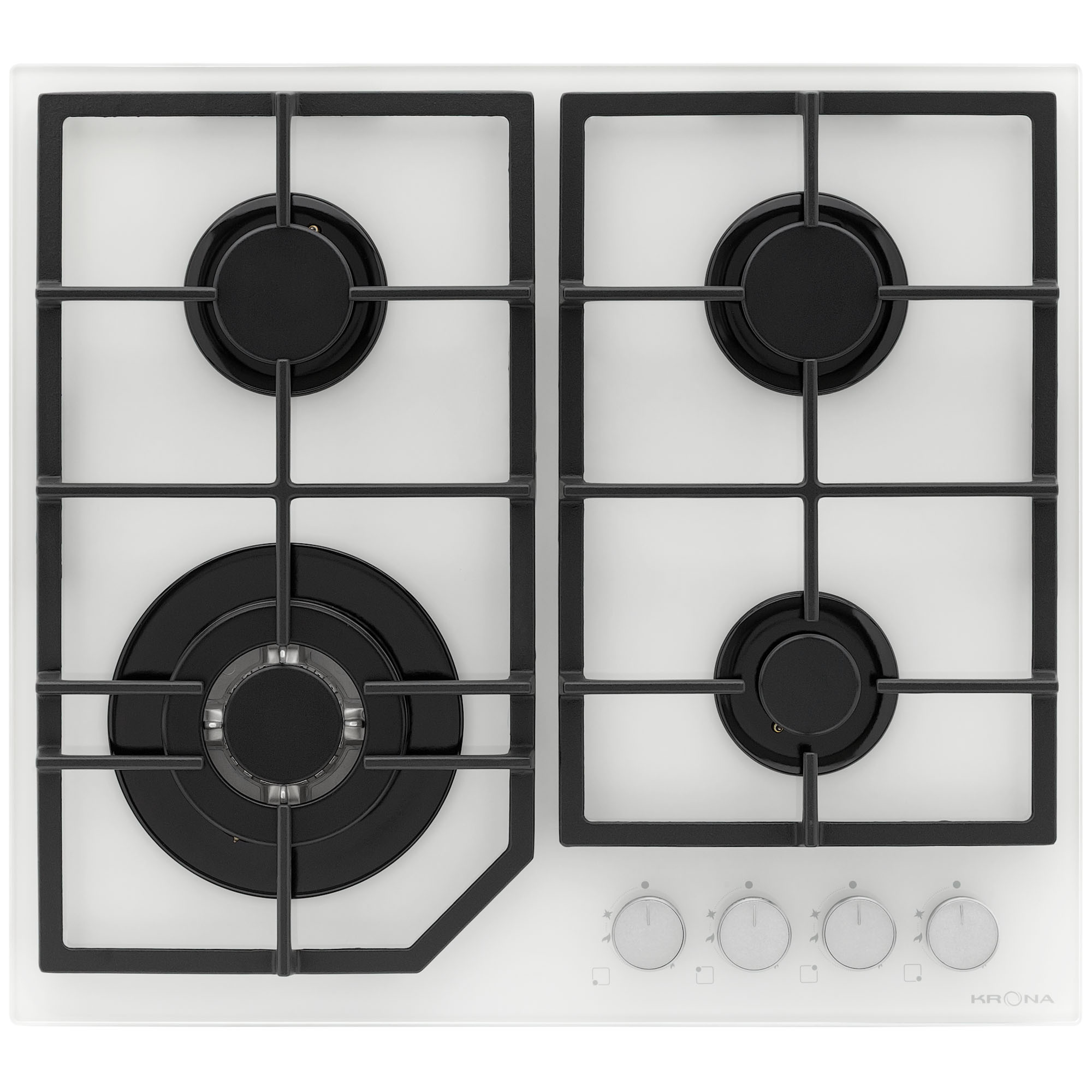 

Газовая варочная панель KRONA NEBEL 60 WH W