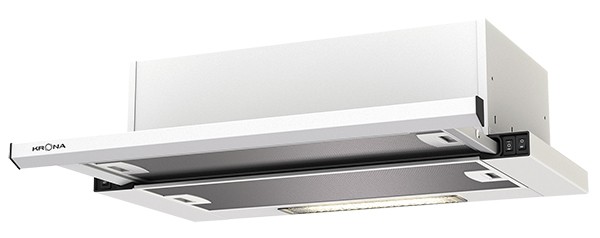 

Вытяжка телескопическая KRONA Kamilla slim 600 inox/inox (2 мотора)