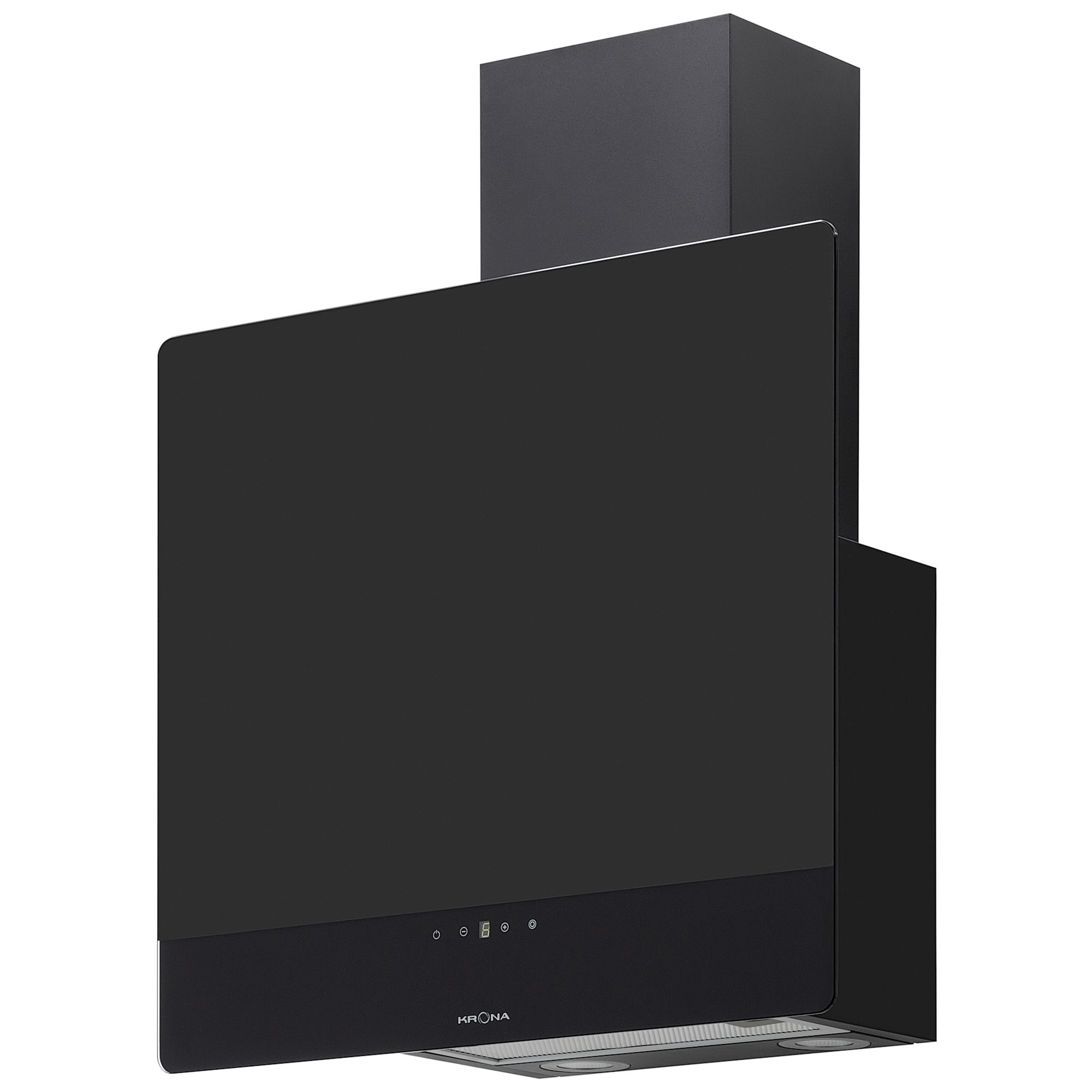 

Вертикальная вытяжка KRONA DOMENIKA 600 BLACK/INOX S