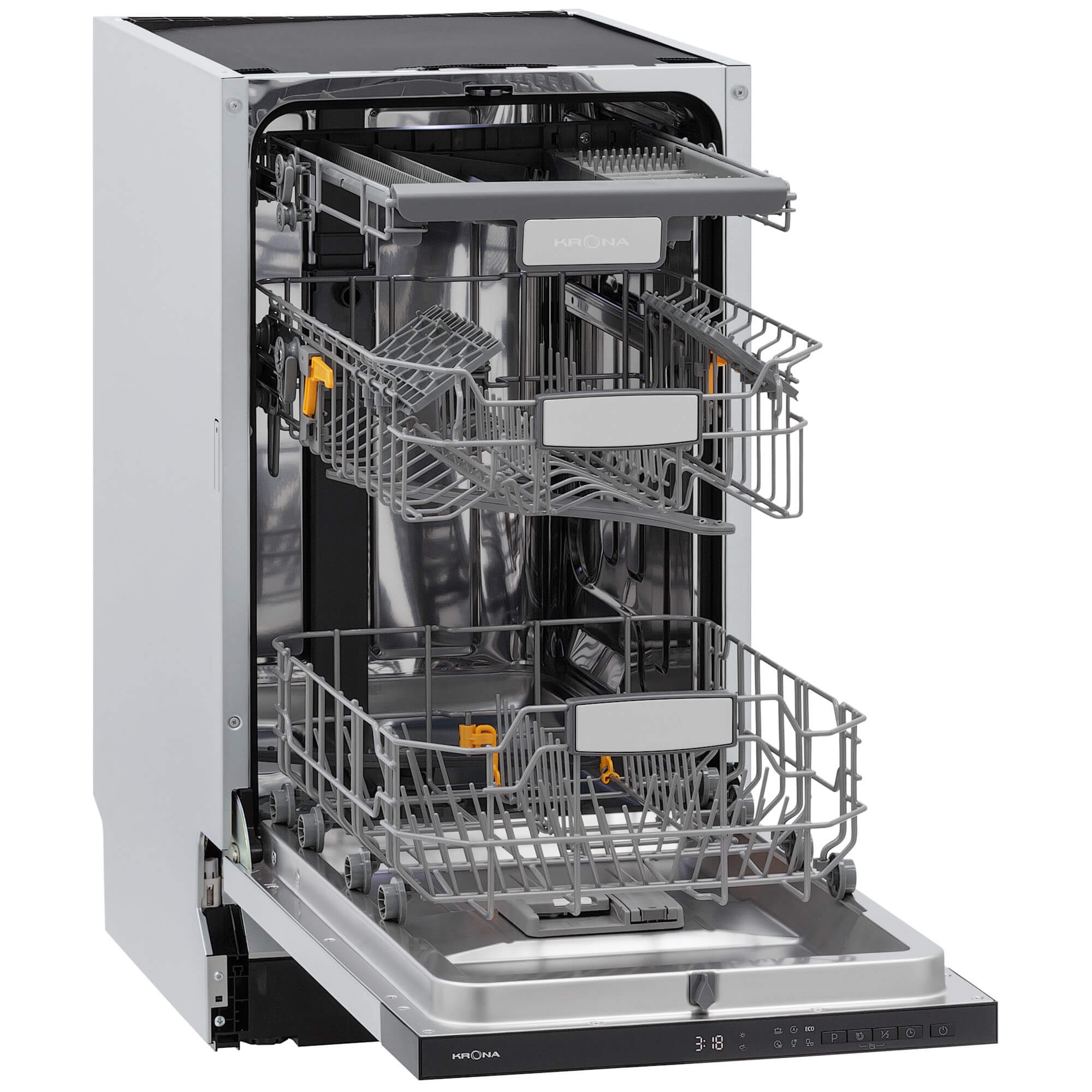 

Встраиваемая посудомоечная машина KRONA LUMERA 45 BI V2