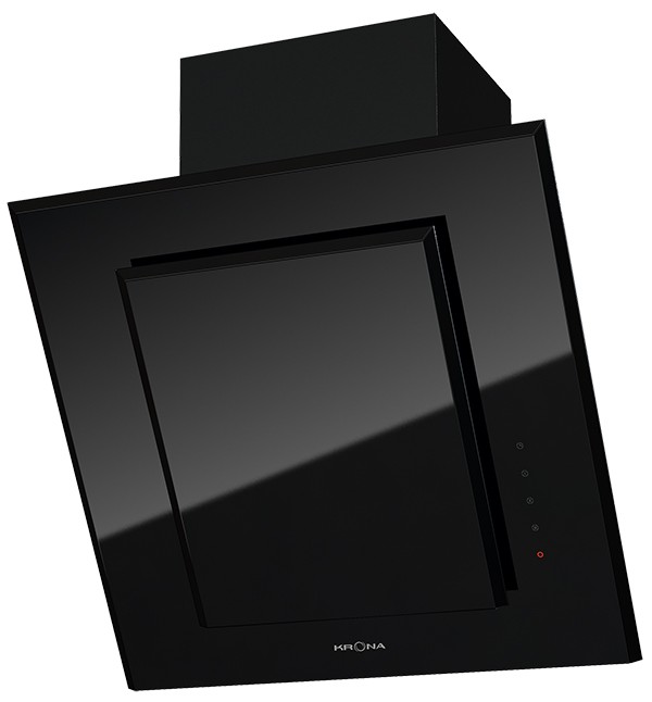 

Наклонная вытяжка LILY 600 BLACK 3P-S