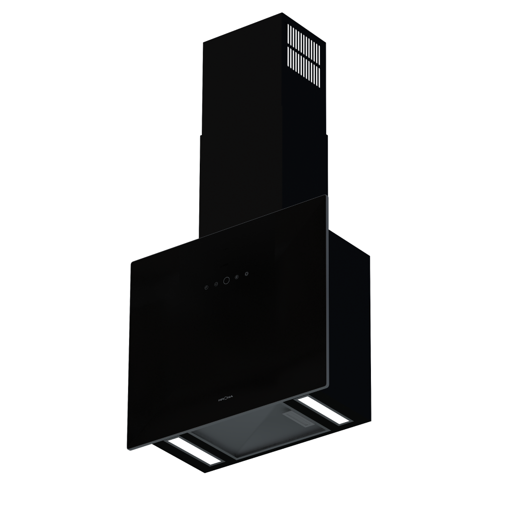 Вертикальная вытяжка KRONA AURA 600 BLACK S⚡ — купить с доставкой по ...