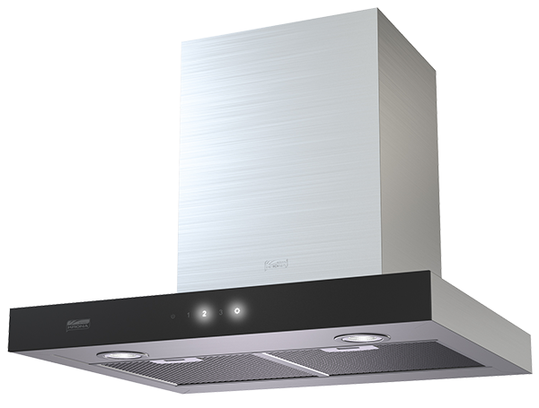 

Т-образная вытяжка PAOLA 600 inox/black sensor