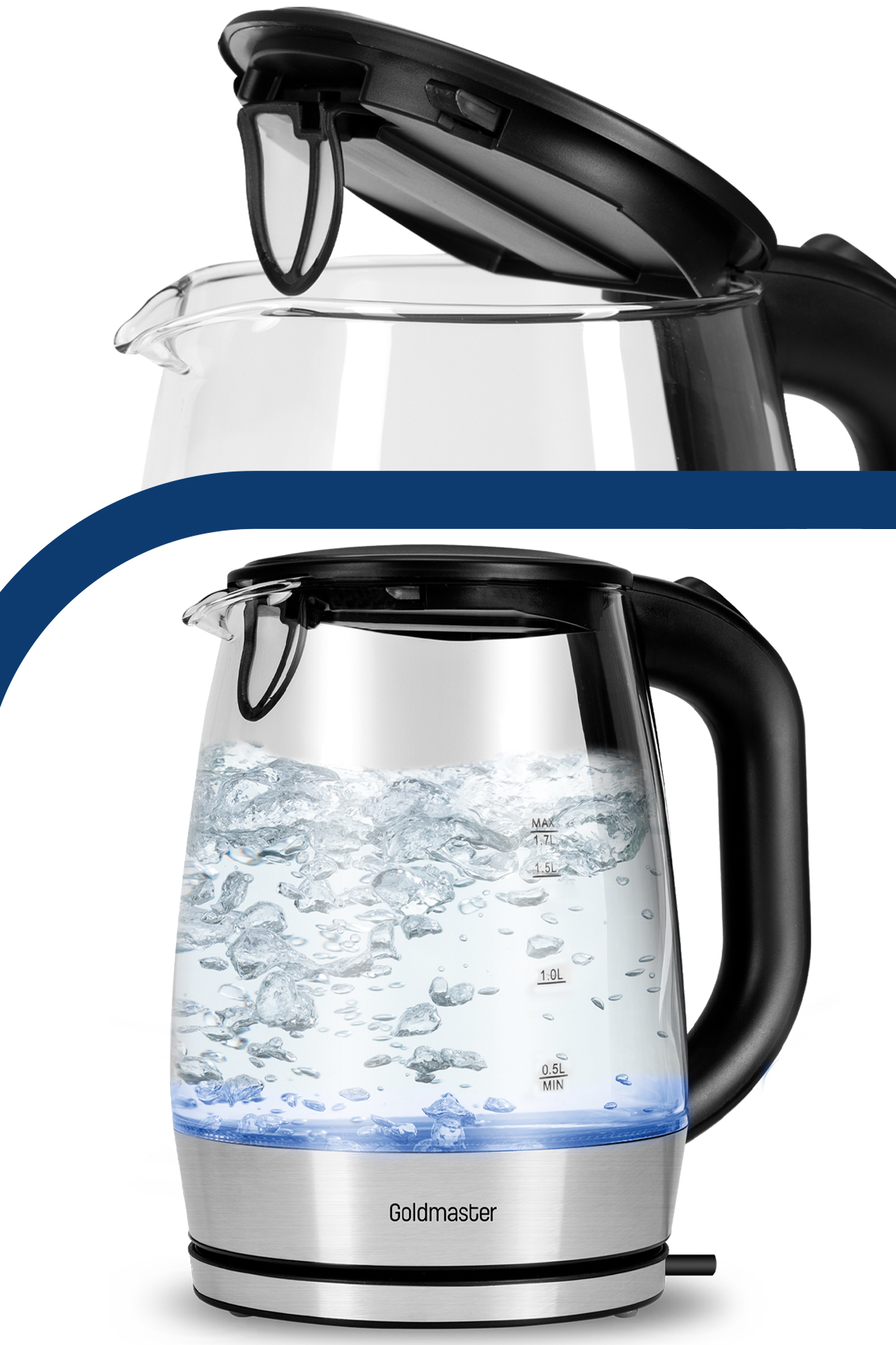 Electric Glass Kettle, SWK 2080BK