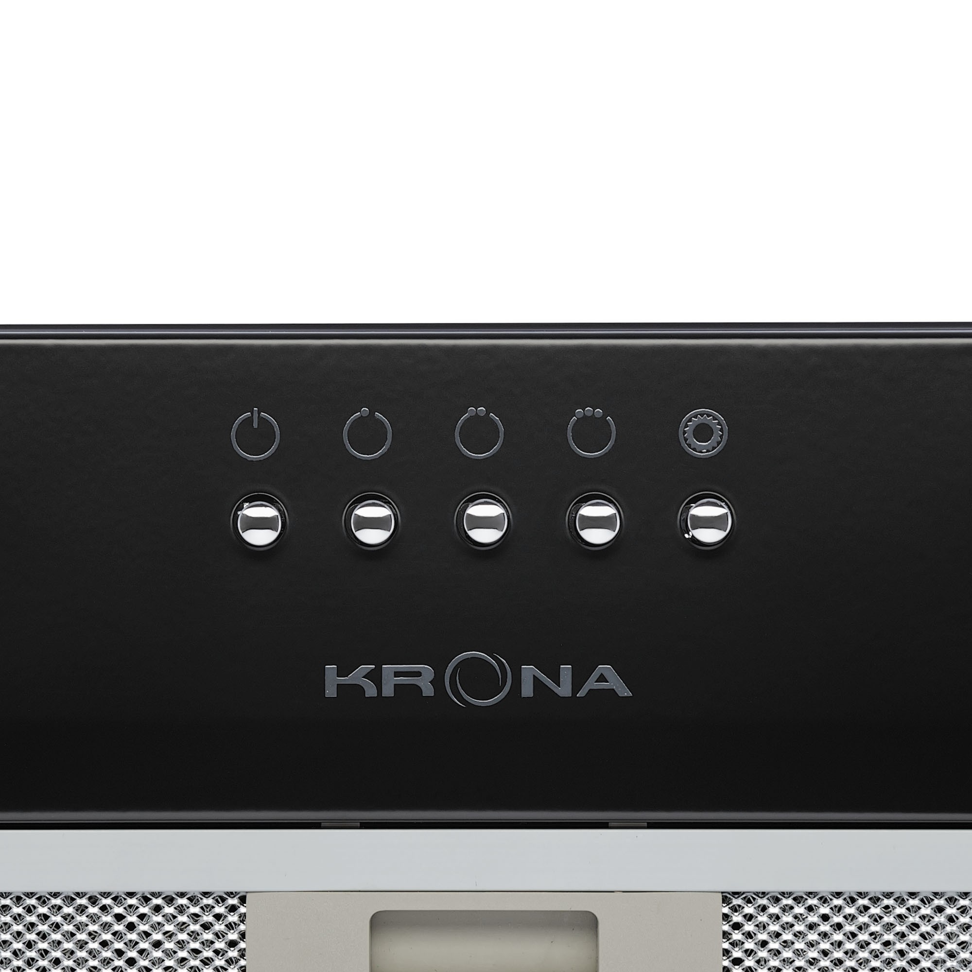 Полновстраиваемая вытяжка KRONA RUNA 600 black PB⚡ — купить с доставкой ...