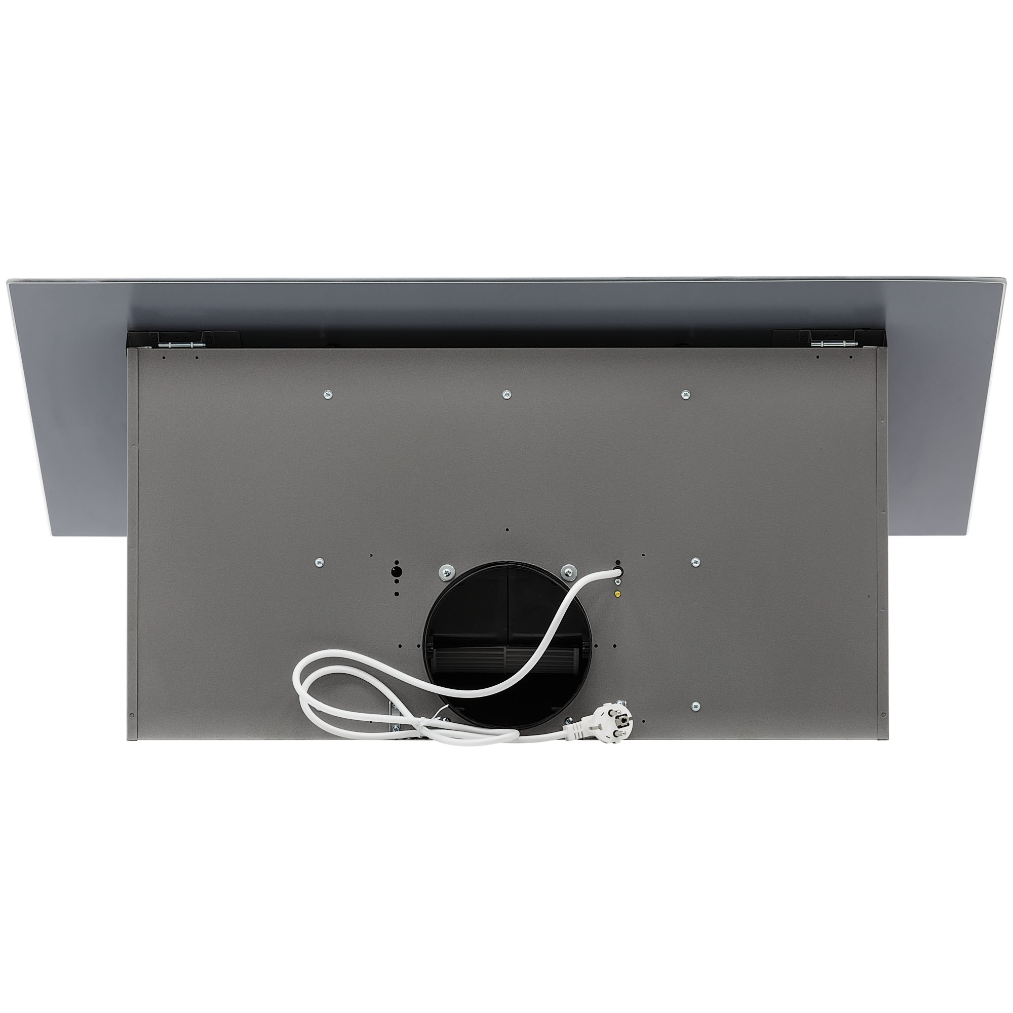 Наклонная вытяжка KRONA Kristen 900 white/inox S⚡ — купить с доставкой ...