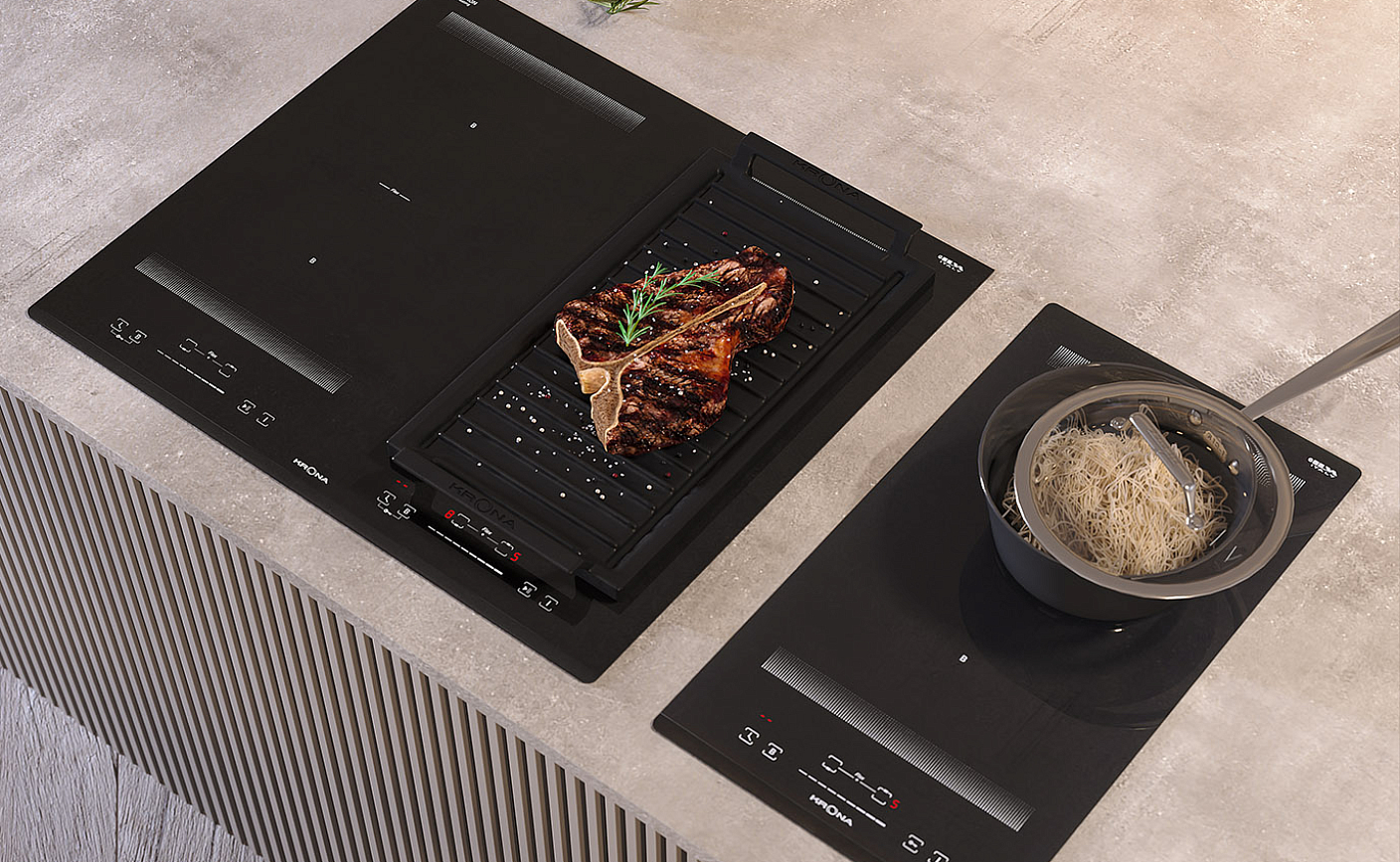 Как включить плиту Krona