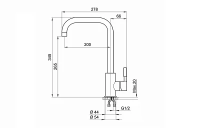 WASSER H345 1 GRAPHITE
