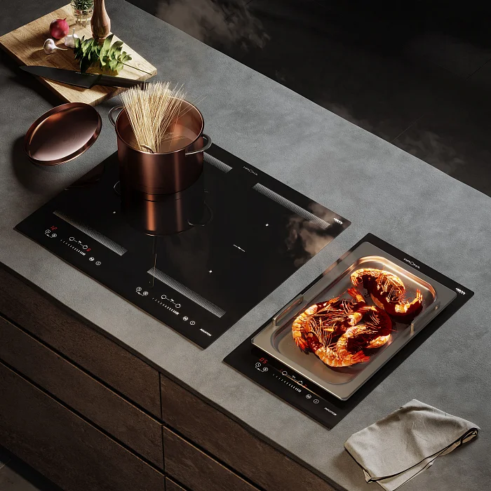 KRGRL002 гриль теппан яки для варочных панелей и плит