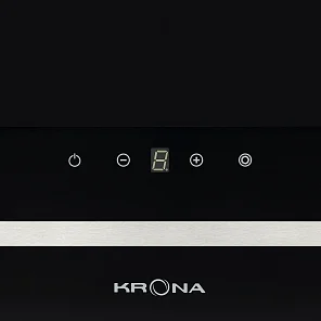 DOMENIKA 600 BLACK/INOX S