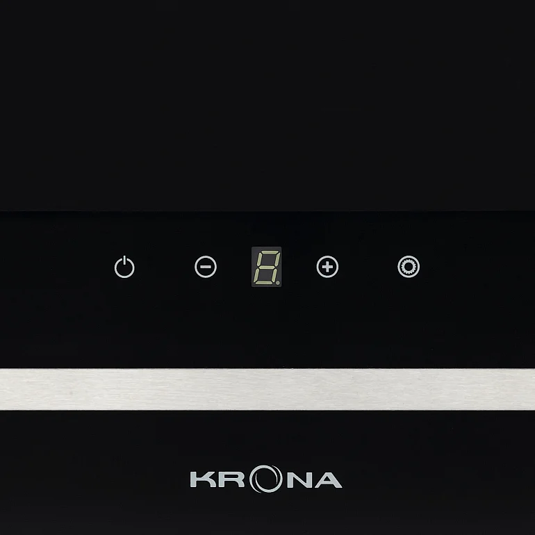 DOMENIKA 600 BLACK/INOX S