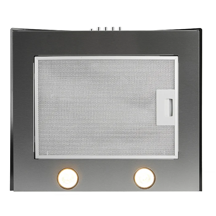 SABRINA 600 inox/glass push button