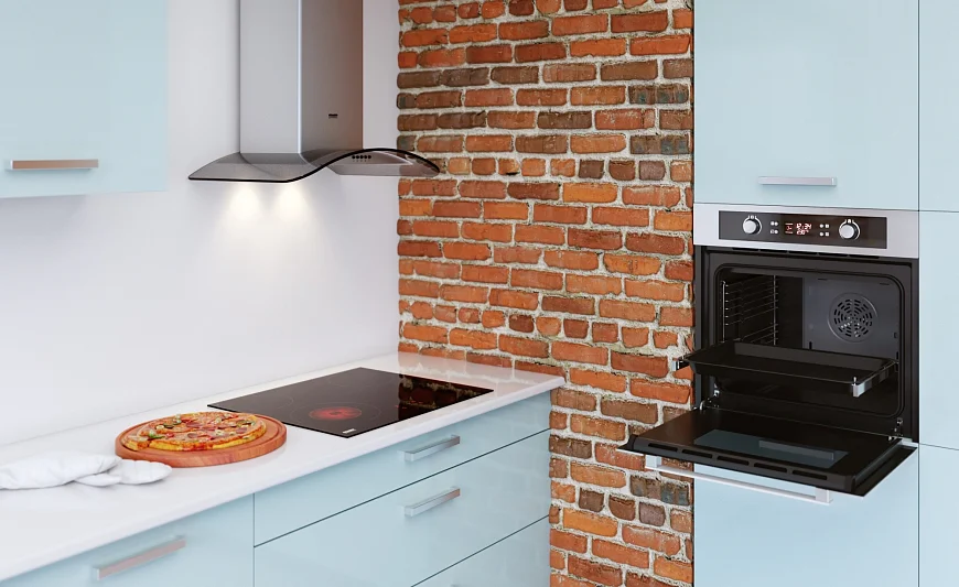 SABRINA 600 inox/glass push button