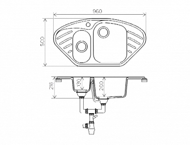 BRUNNEN 2B 960*500 GRAY