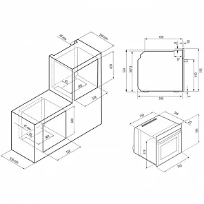 KRONA комплект 212.60.60 BL