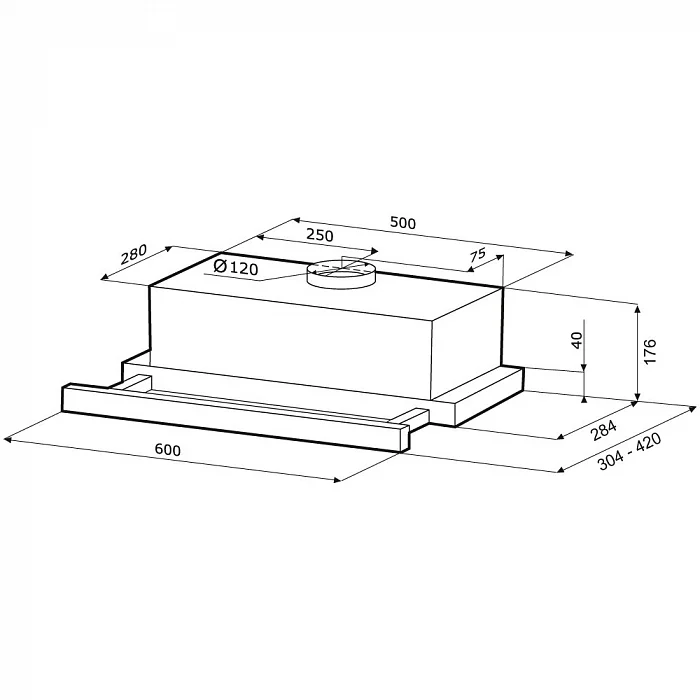 VENDY 600 BLACK (1 мотор)