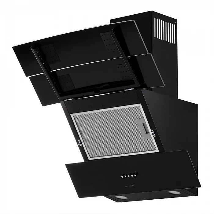 INGA 600 black push button