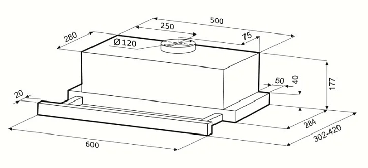 KERRY 600 INOX PB уцененная