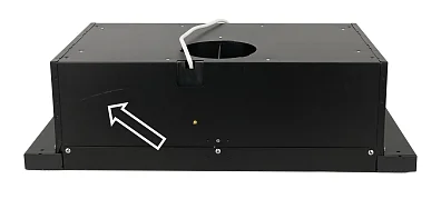 Kamilla slim 600 black/inox (2 мотора) (уцененный товар)