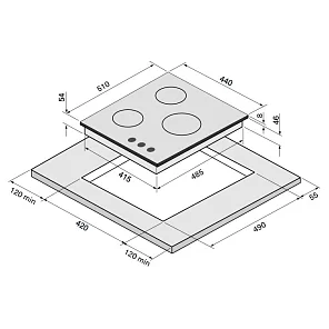 VOLLE 45 IX K (уцененный товар)