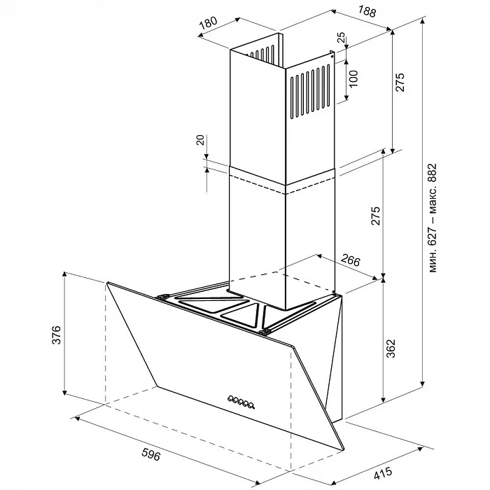 GABRIELE 600 white S