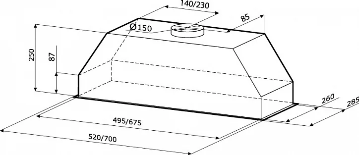 MINI 600 WHITE slider