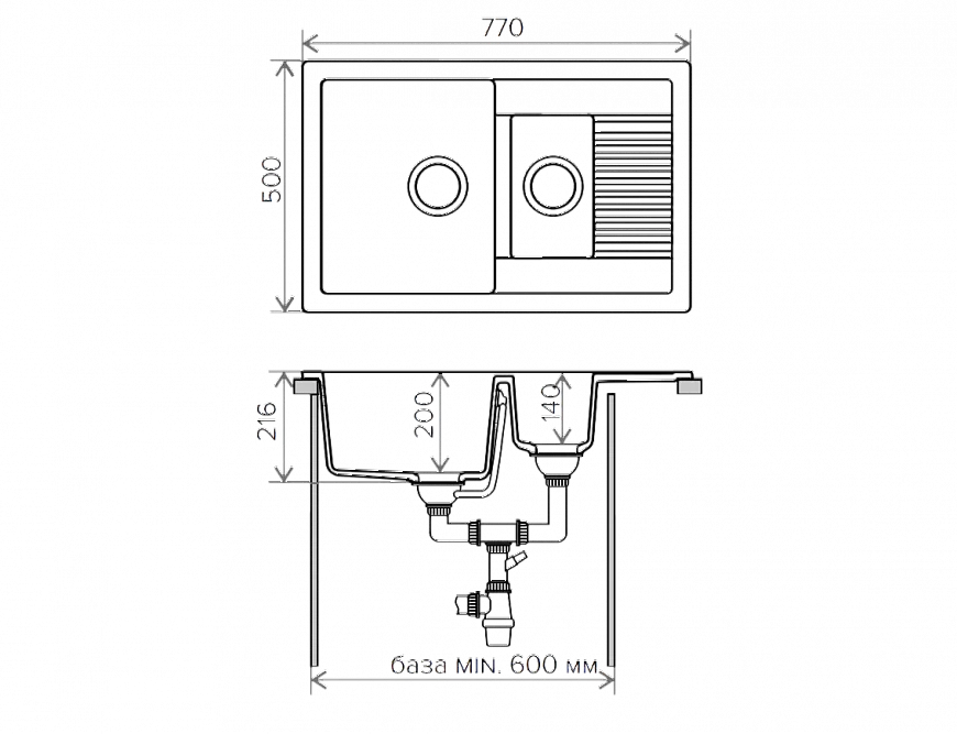 RAUM 2B LR W 770*500 BLACK