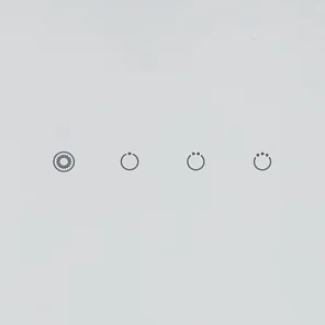 Kristen 600 white/inox S