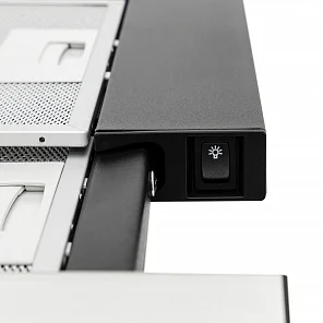 Kamilla slim 600 black/inox (2 мотора)