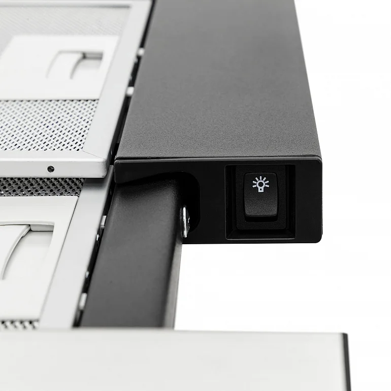 Kamilla slim 600 black/inox (2 мотора)