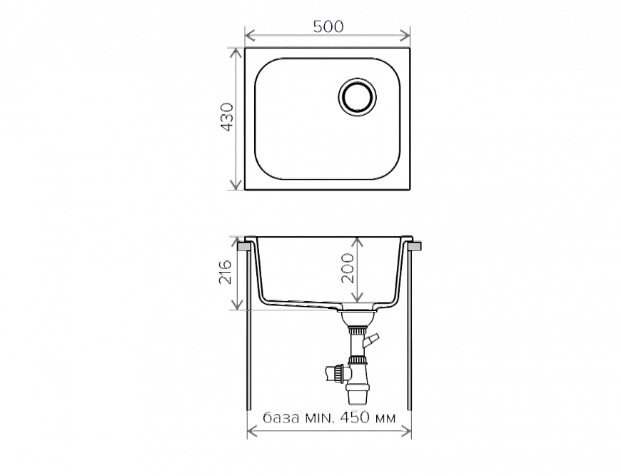 VIERKANT 1B 500*430 PEARL
